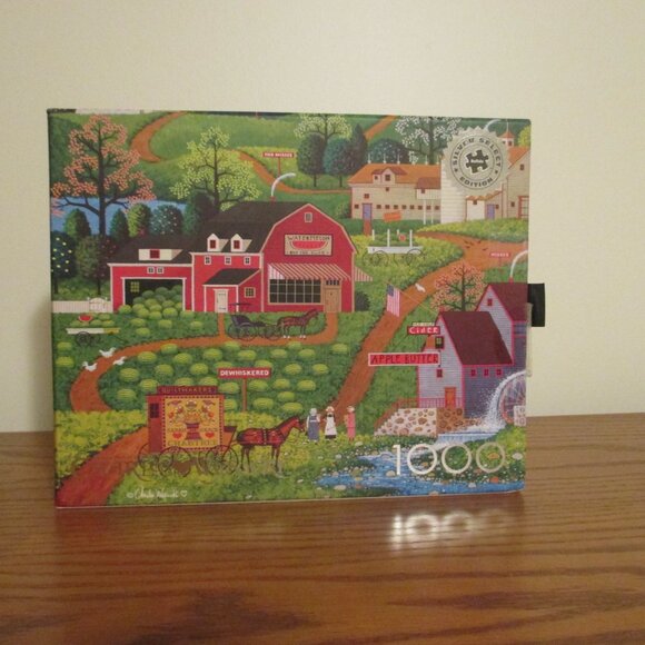 Charles Wysocki Jigsaw Puzzle Burma Road 1000 Piece Buffalo Games For Adults - Picture 2 of 10